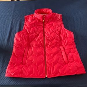 Vineyard Vine Coral Puffy vest